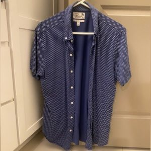 Bonobos Riviera Short Sleeved Button Down EUC